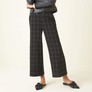 HALOGEN Plaid Sailor Pant